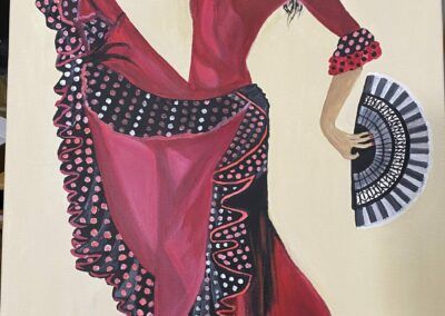 La danseuse de flamenco