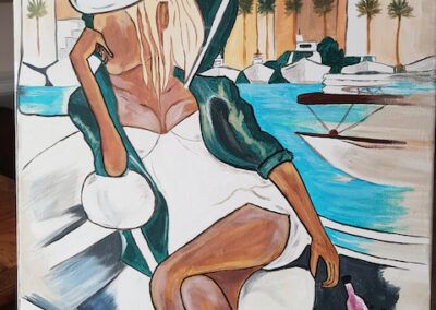 DETENTE SUR LE YACHT